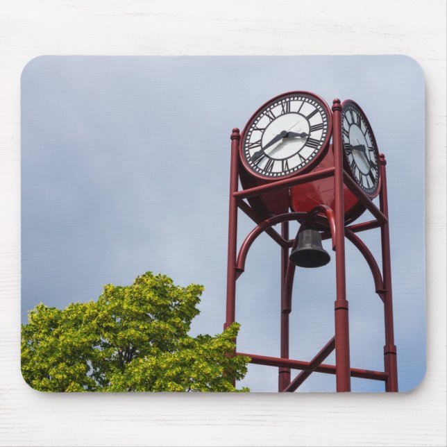 Petosky Tower Clock Mouse Pad (Front)