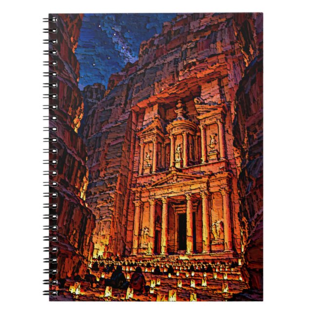 Petra by Candlelight Notebook (Front)