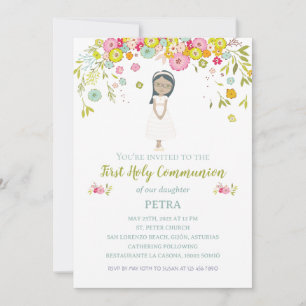 PETRA First Communion Invitation