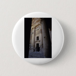 Petra, Jordan. 2 Inch Round Button