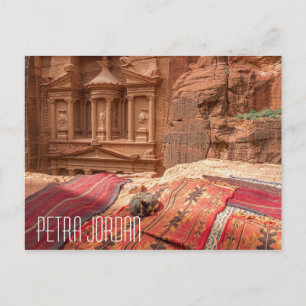 Petra Jordan cat Postcard