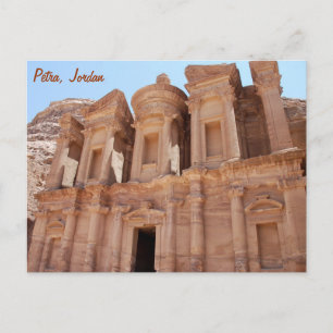 Petra Jordan Palace Tomb Postcard