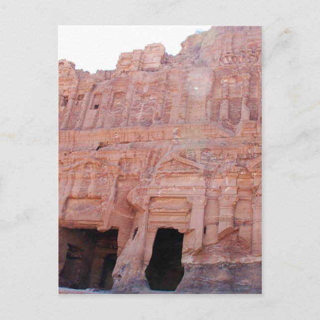 Petra Jordan Palace Tombs Postcard (Front)