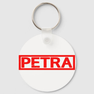 Petra Stamp Keychain