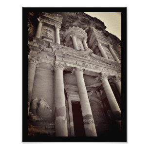 Petra Treasury Building Photo Print
