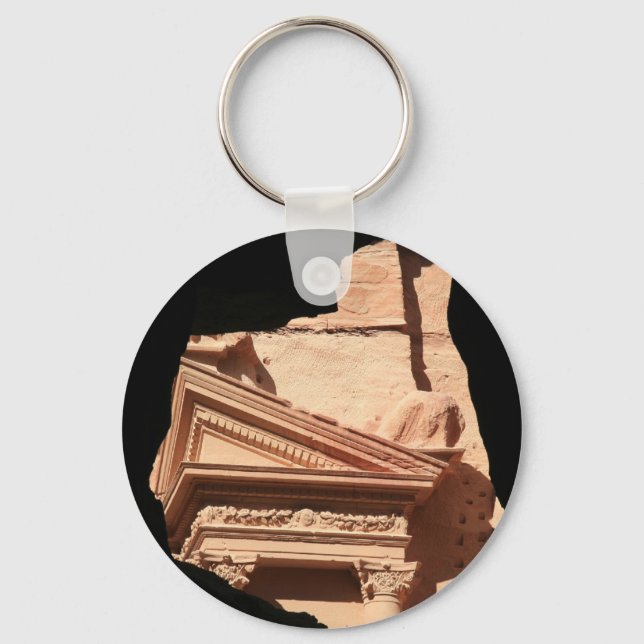 petra treasury glimpse keychain (Front)