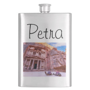 Petra Treasury Hip Flask