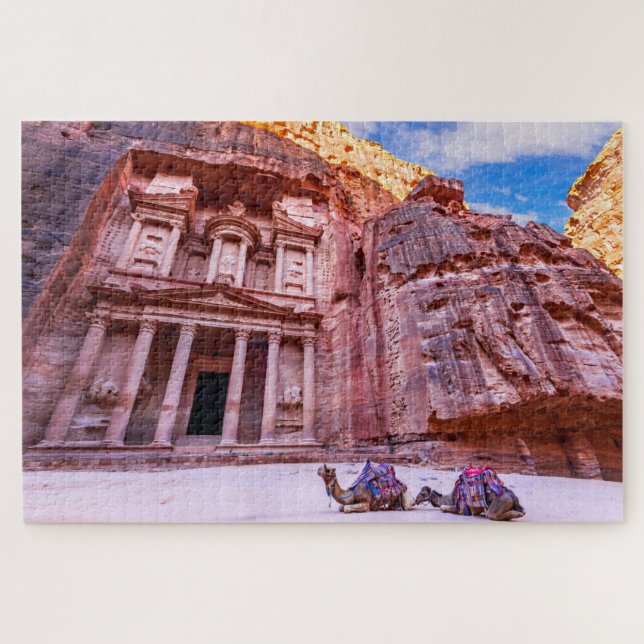 Petra Treasury Jigsaw Puzzle (Horizontal)