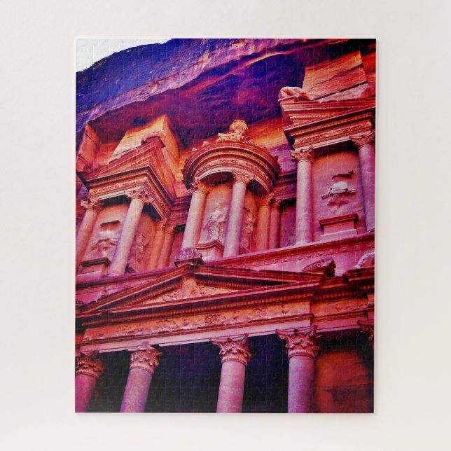 Petra Treasury Jigsaw Puzzle (Vertical)