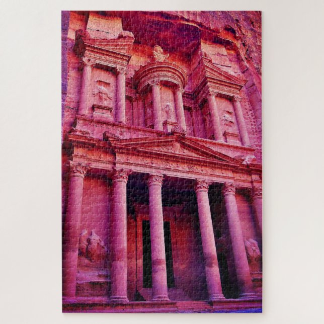 Petra Treasury Jigsaw Puzzle (Vertical)