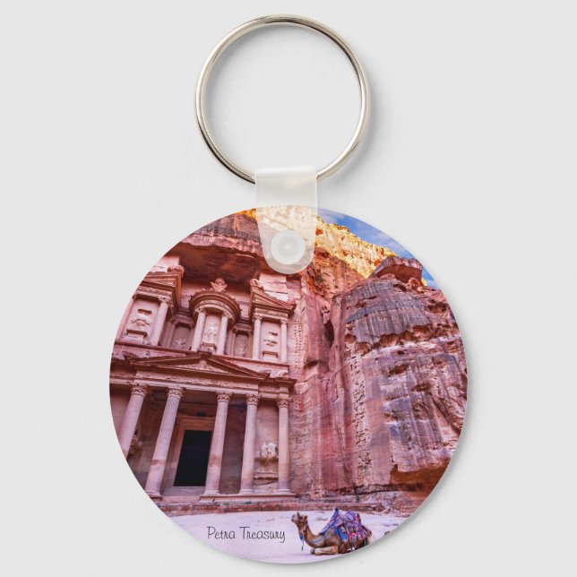 Petra Treasury Keychain (Front)