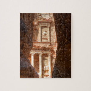 Petra Treasury Revealed Jigsaw Puzzle