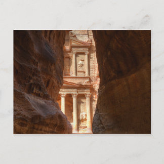 Petra Treasury Revealed Postcard