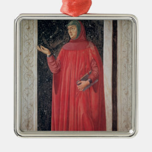 Petrarch   from the Villa Carducci series Metal Ornament