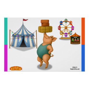 Petra's balancing act poster