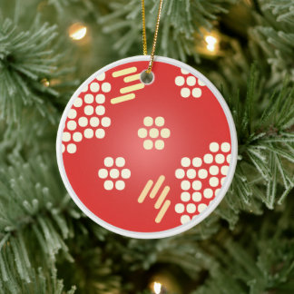 Petri Dish Agar Plate Microbe Microbiology Teacher Ceramic Ornament