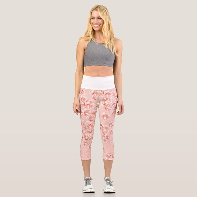 Petrified Forest Capri Leggings (Front)