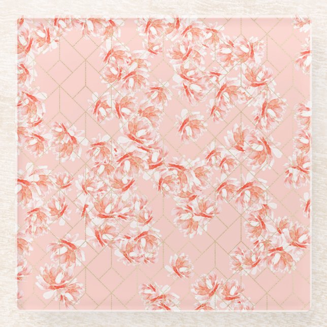 Petrified Forest Glass Coaster (Front)