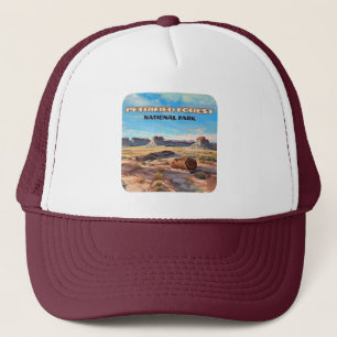 Petrified Forest National Park Arizona Desert  Trucker Hat