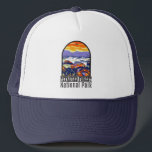 Petrified Forest National Park Arizona Vintage  Trucker Hat<br><div class="desc">Petrified Forest vector artwork design. The park is in northeastern Arizona and has large deposits of petrified wood.</div>