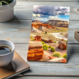 Petrified Forest National Park, Painted Desert Postcard