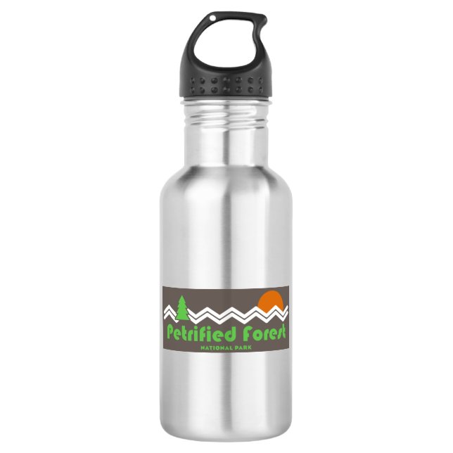 Petrified Forest National Park Retro 532 Ml Water Bottle (Front)