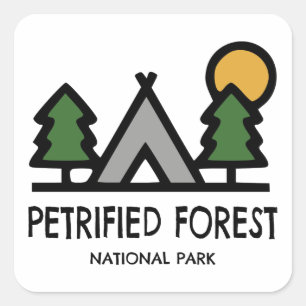 Petrified Forest National Park Square Sticker