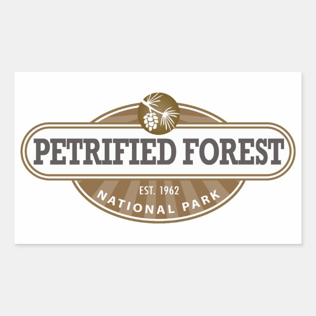 Petrified Forest National Park Sticker (Front)