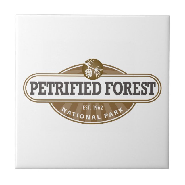 Petrified Forest National Park Tile (Front)