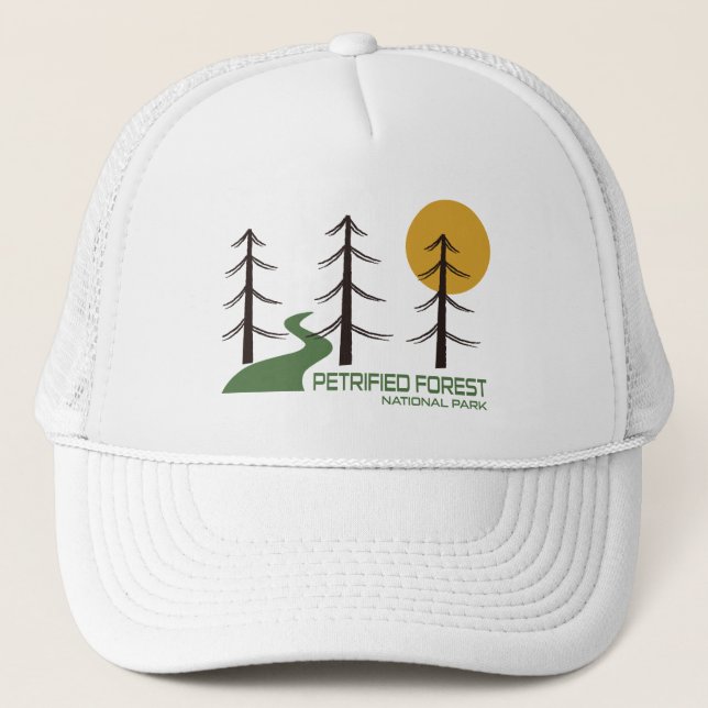 Petrified Forest National Park Trail Trucker Hat (Front)