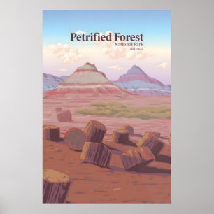 Petrified Forest National Park Travel Poster