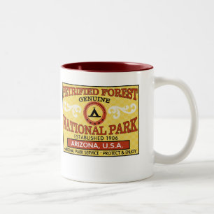 Petrified Forest National Park Two-Tone Coffee Mug