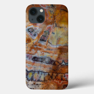 Petrified Wood Brown iPhone 13 Case