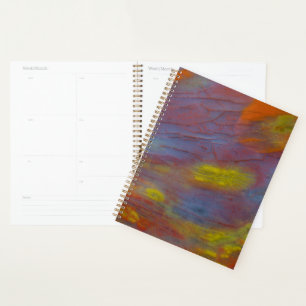 Petrified Wood Close-Up Planner