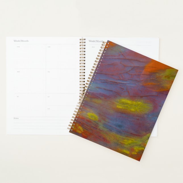 Petrified Wood Close-Up Planner (Display)