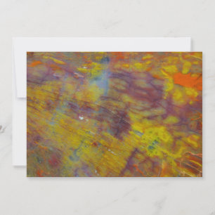 Petrified Wood Thank You Card