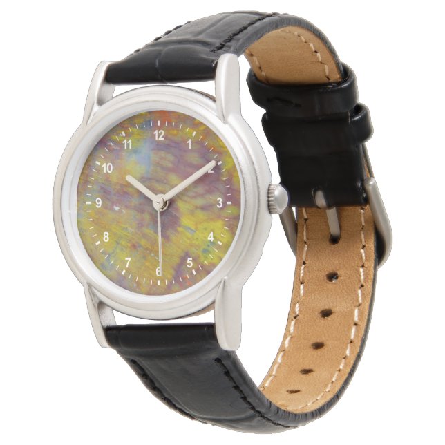Petrified Wood Watch (Angled)