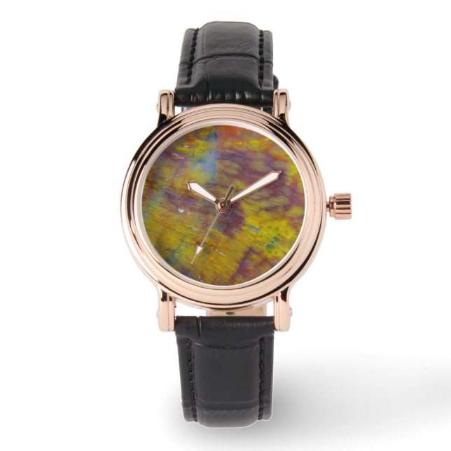 Petrified Wood Watch (Front)