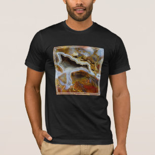 Petrified Wood With Crystals T-Shirt