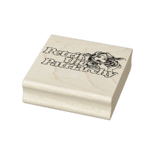 Petrify the Patriarchy Medusa Feminist Gorgon Rubber Stamp