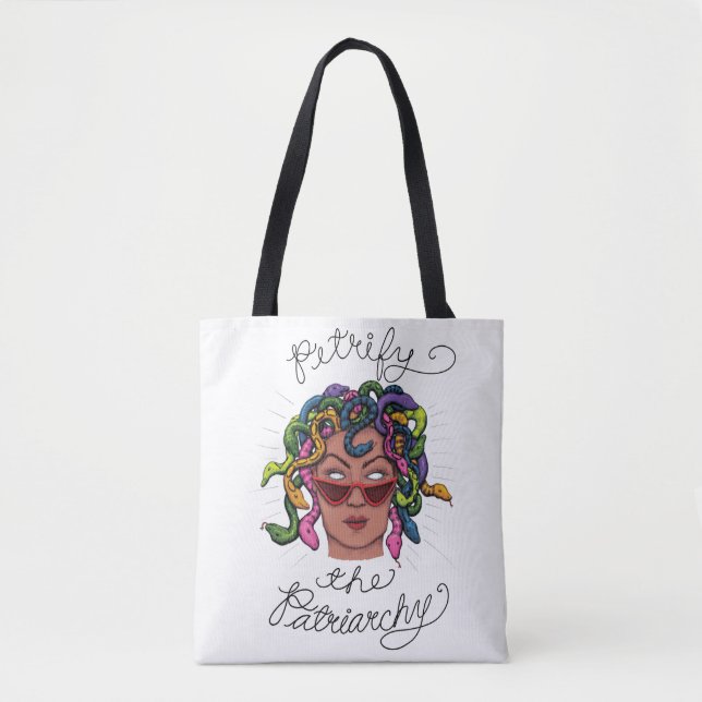 Petrify The Patriarchy Tote Bag (Front)