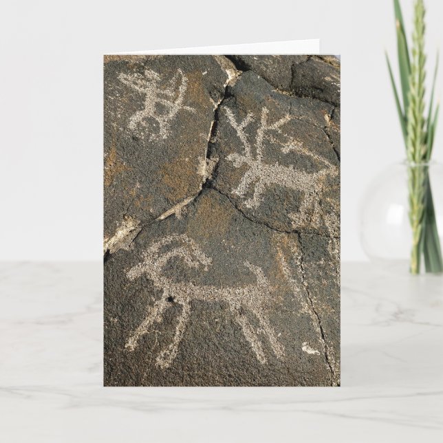 Petroglyph Notecard (Front)