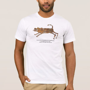 Petroglyph of a domesticated hunting dog T-Shirt