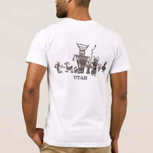 Petroglyph Panel Nine Mile Canyon T-Shirt