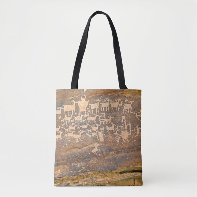 Petroglyph Tote Bag (Front)