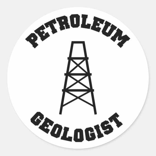 Petroleum Geologist Sticker (Front)