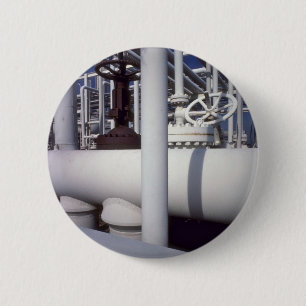 Petroleum refinery pipeline 2 inch round button