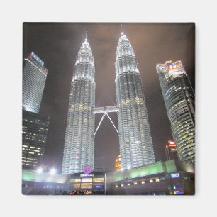 petronas night lights magnet