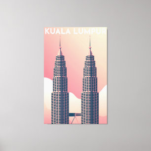 Petronas Tower Kuala Lumpur Canvas Print