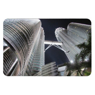 petronas towers high night magnet